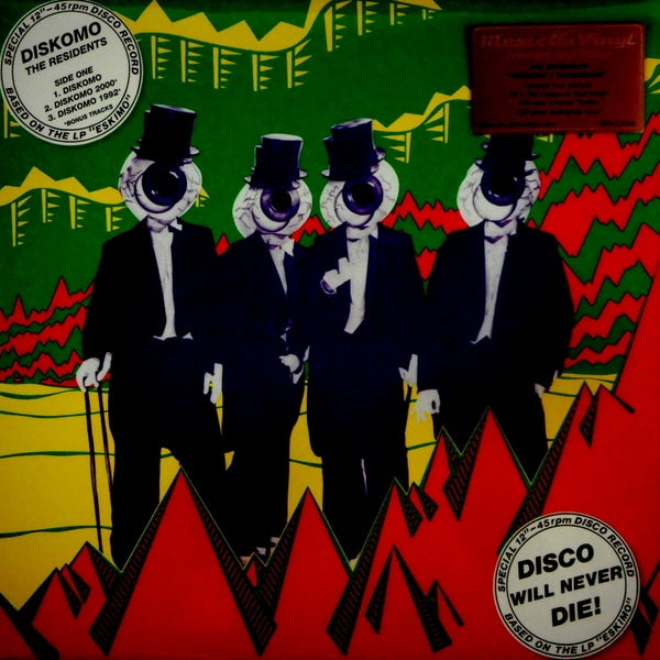 RESIDENTS, THE diskomo/goosebump - col vinyl LP