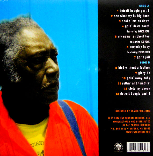 BURNSIDE, R.L. a bothered mind LP back