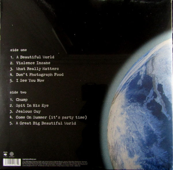 Violence Insane in A Beautiful World - Col Vinyl LP