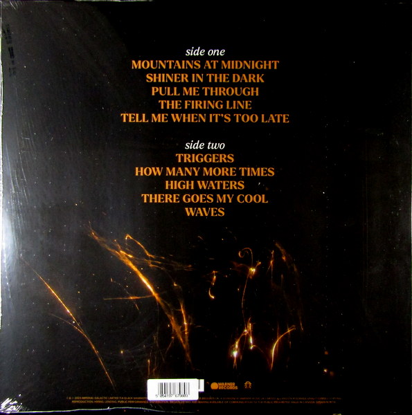 back to the water below - Col Vinyl LP