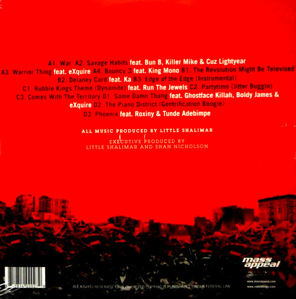 VARIOUS ARTISTS rubble kings LP