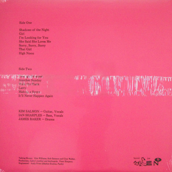 SCIENTISTS, THE the scientists LP back