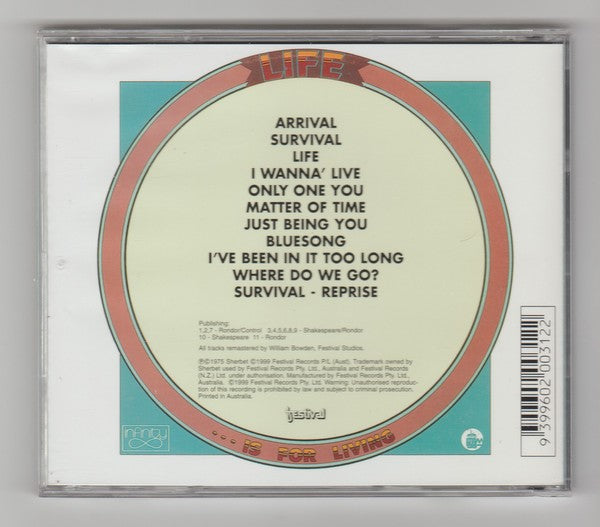 Life Is For Living (SECONDHAND ITEM)