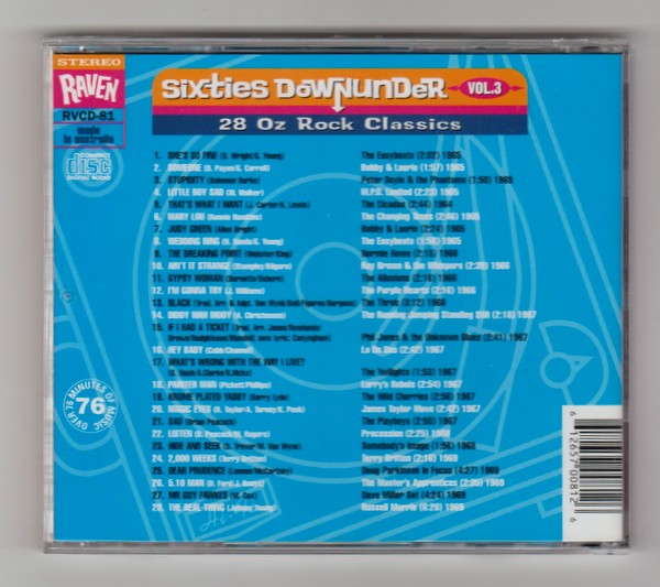 Sixties Downunder Vol 3 (SECONDHAND ITEM)