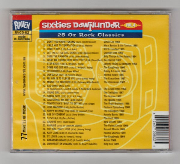 Sixties Downunder Vol 4 (SECONDHAND ITEM)