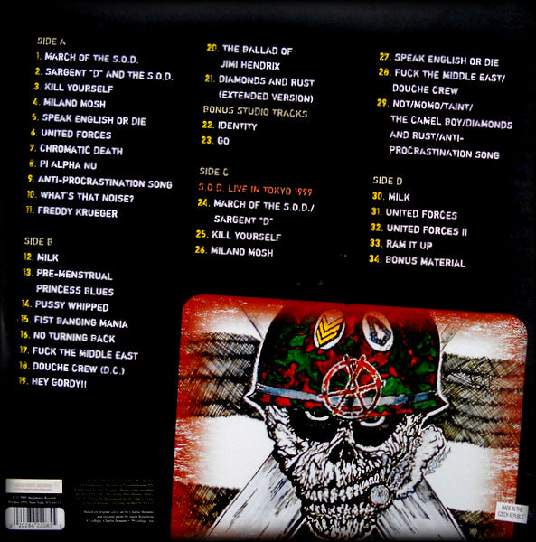 S.O.D. speak english or die - deluxe lp