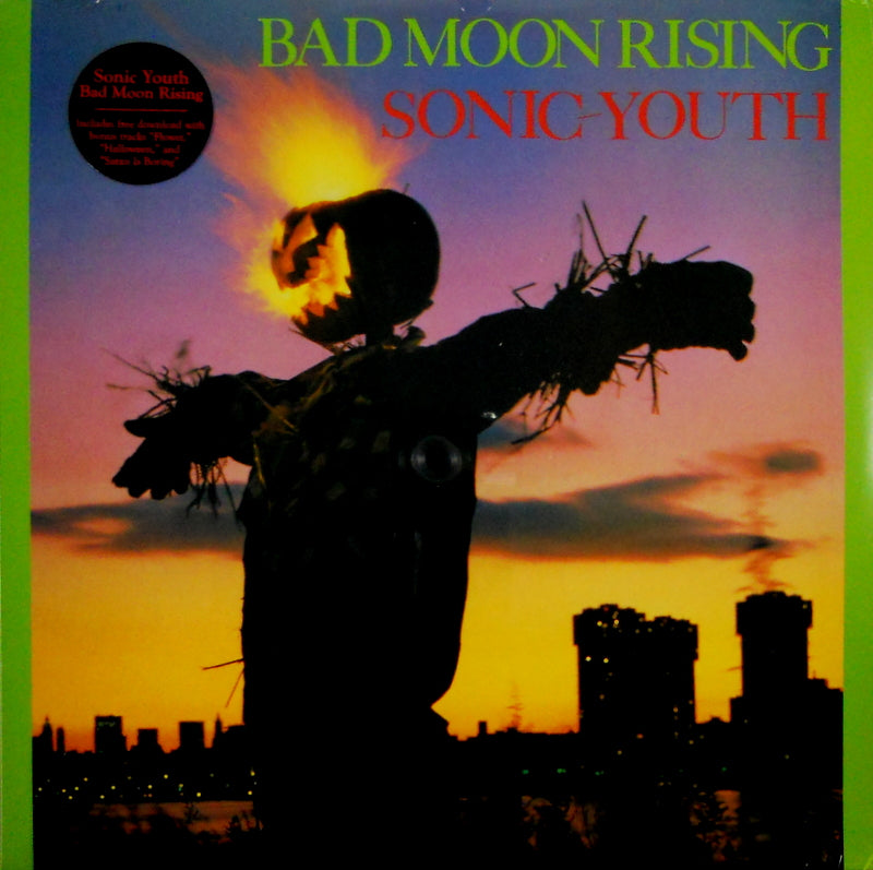 SONIC YOUTH bad moon rising LP