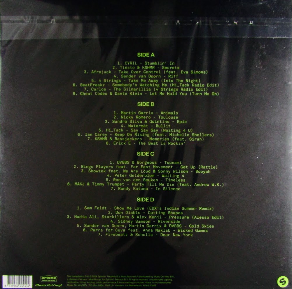 Spinnin Records Chapter 1 - Col Vinyl LP
