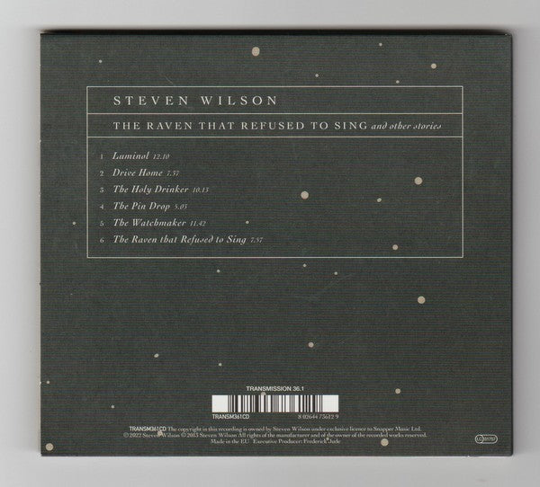 The Raven That Refused To Sing - CD
