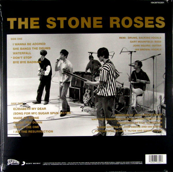 the stone roses - clear vinyl