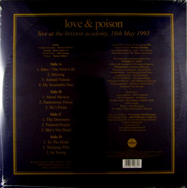 love & poison - Col Vinyl LP