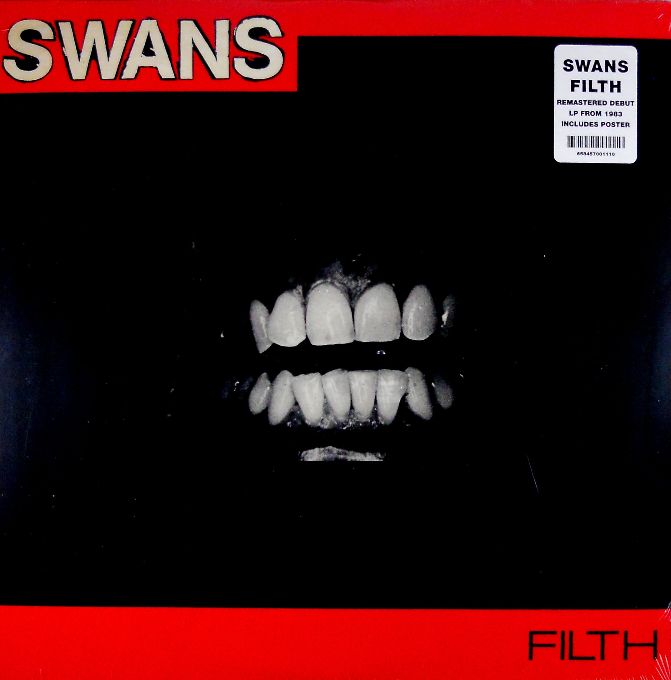 swans filth usa poster lp