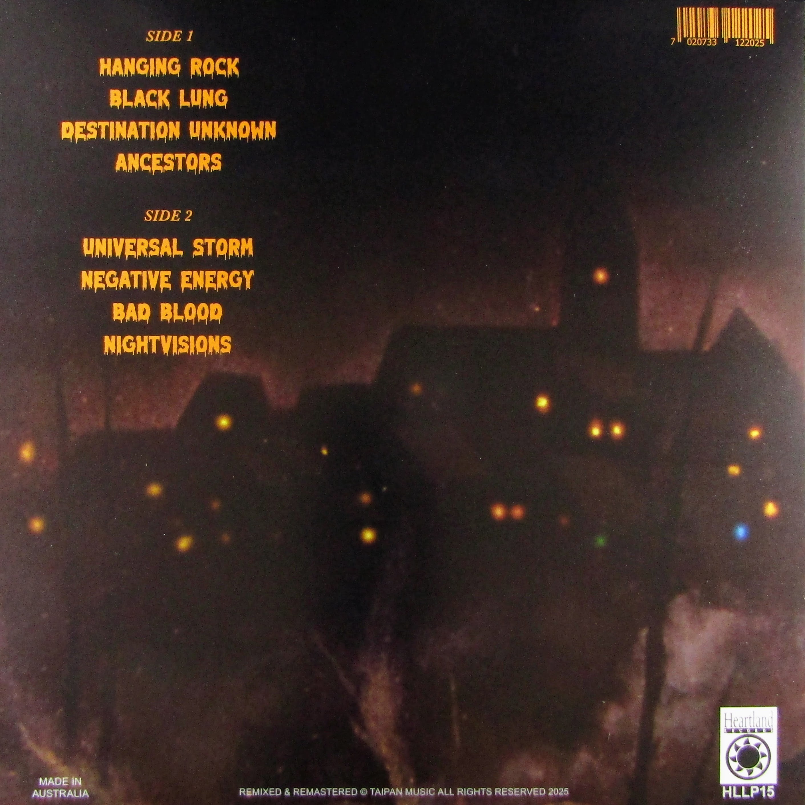 nightvisions - Gold Vinyl LP