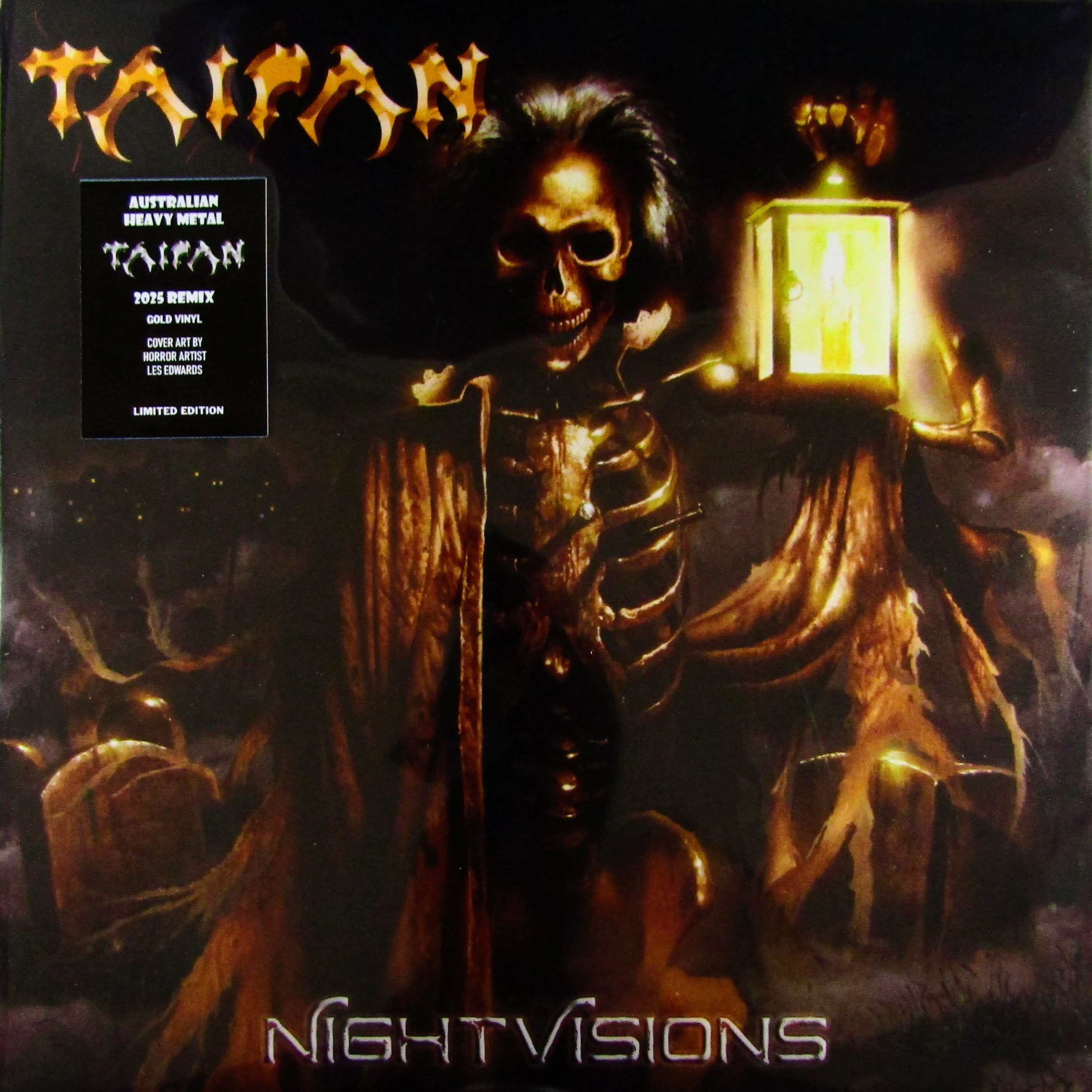 nightvisions - Gold Vinyl LP