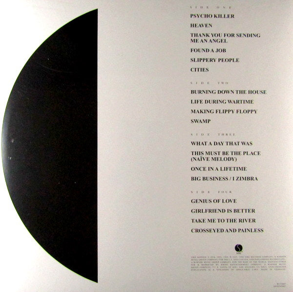 stop making sense - Deluxe LP