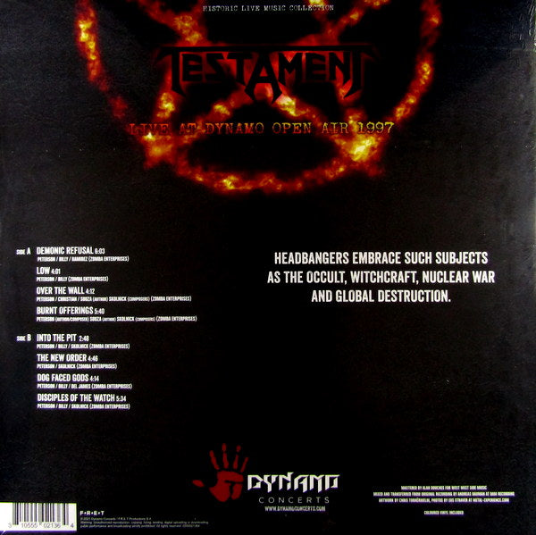 dynamo festival 1997 - Col Vinyl LP