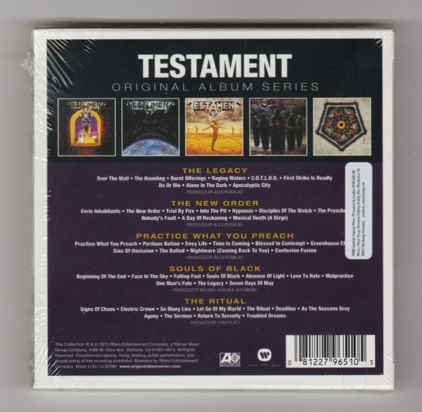 Testament - Original Album Series 5CD set
