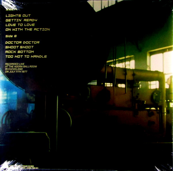 one night lights out - Red Col Vinyl LP