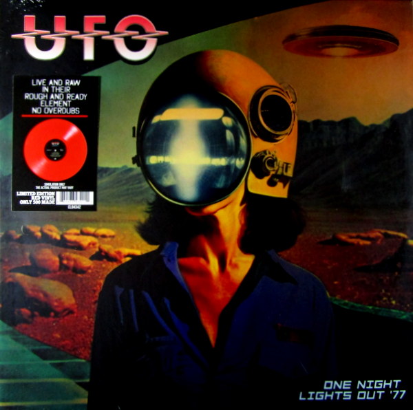 one night lights out - Red Col Vinyl LP