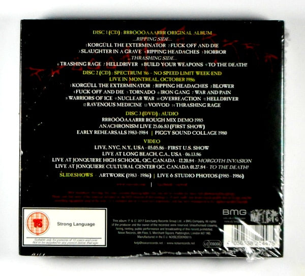 VOIVOD rrroooaaarrr - deluxe CD CD