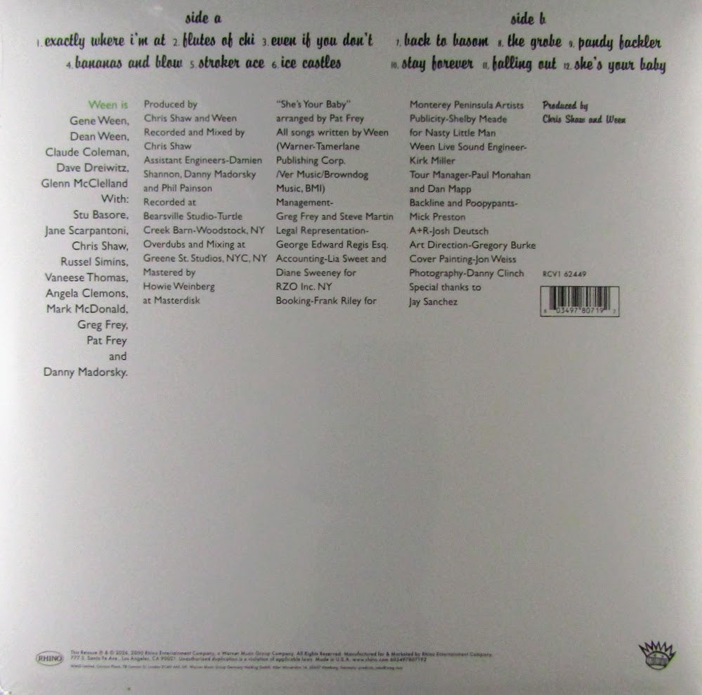 White Pepper - Col Vinyl LP