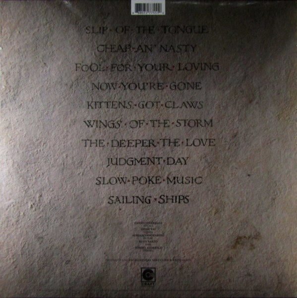 Slip Of The Tongue