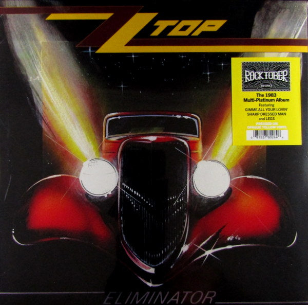 Eliminator - Opaque Yellow Col Vinyl LP