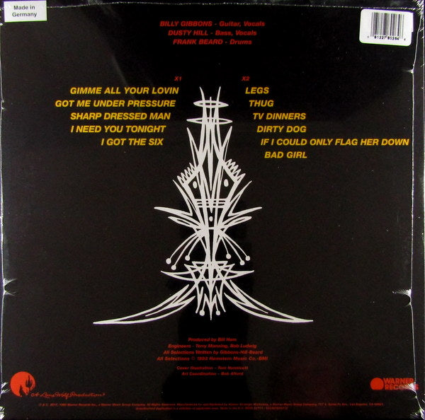 Eliminator - Opaque Yellow Col Vinyl LP